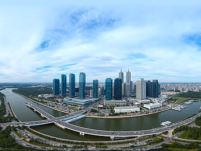 现代城市HDR