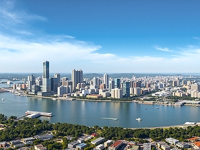 现代城市HDR