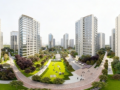 现代城市HDR