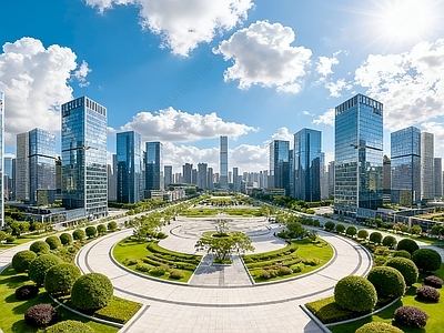现代城市HDR