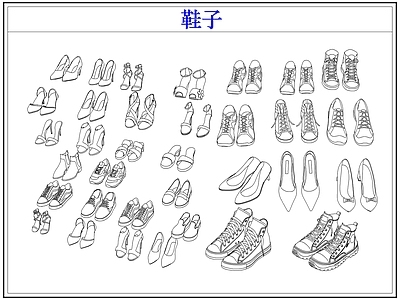 服装鞋帽 拖鞋凉鞋高跟鞋 鞋子运动鞋球鞋