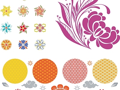 其他图库 花纹 纹理 贴图 线稿 欧式