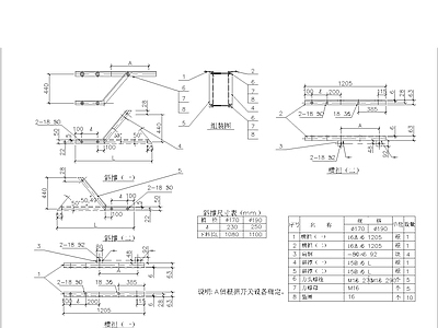 其他节点详图 常规金具绝缘 导线配电线路