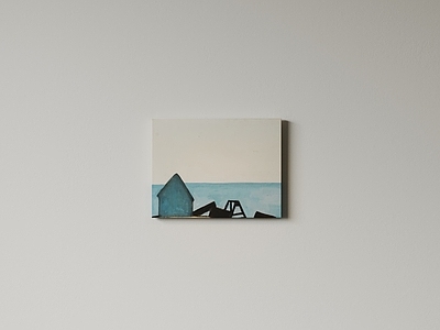 极简抽象画 现代极简挂画 高端艺术挂画 侘寂中古风画 意式肌理油画 儿童装饰画
