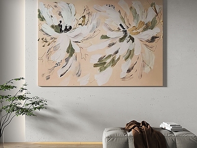 侘寂简约抽象挂画
