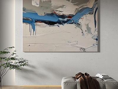 侘寂简约抽象挂画