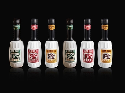 中式酒水食物 调味品 老抽 蚝油 酱油 陈醋