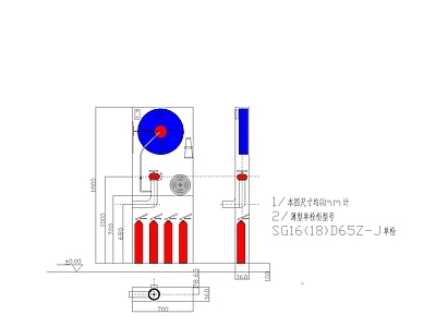 其他节点详图 消火栓箱详图