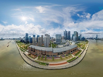 现代城市HDR