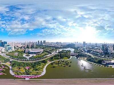 现代城市HDR