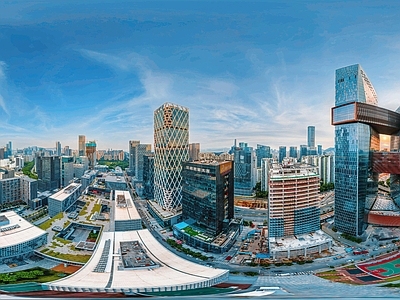 现代城市HDR