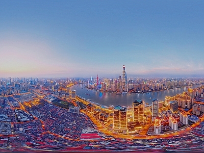 现代城市HDR