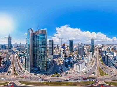 现代城市HDR