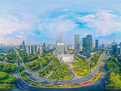 现代城市HDR