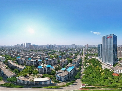 现代城市HDR