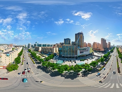 现代城市HDR