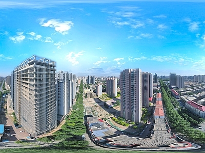 现代城市HDR