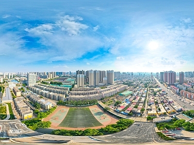 现代城市HDR