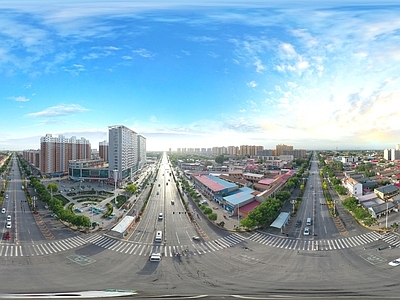 现代城市HDR