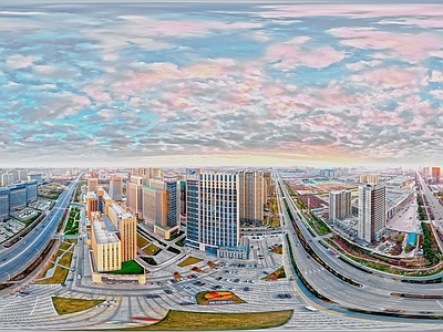 现代城市HDR