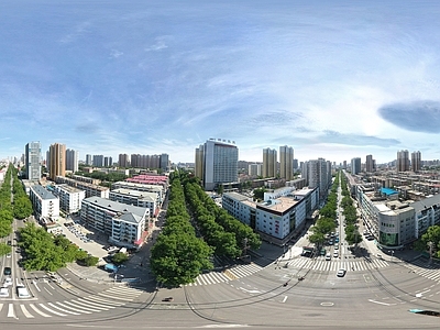 现代城市HDR