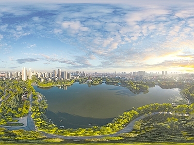 现代城市HDR