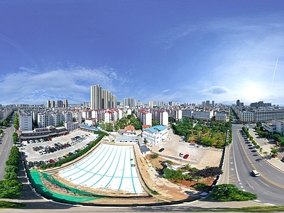 现代城市HDR