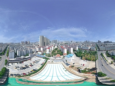 现代城市HDR