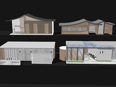 新中式小公建 公厕 公共厕所 乡村厕所 文旅厕所 景区厕所