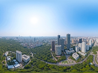 现代城市HDR