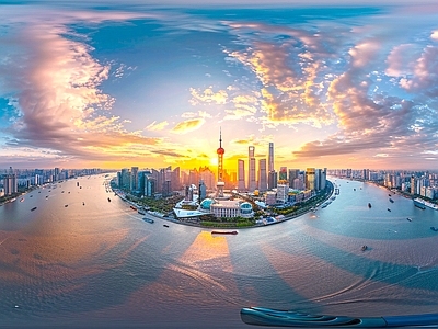 现代城市HDR