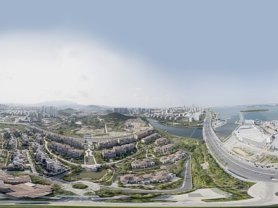 现代城市HDR