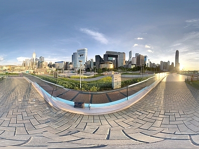 现代城市HDR