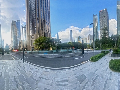 现代城市HDR