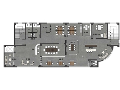 整体办公空间