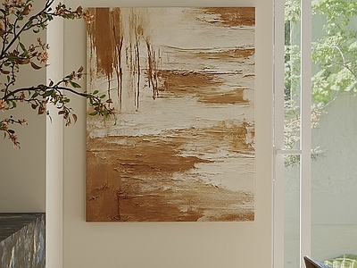 奶油风挂画