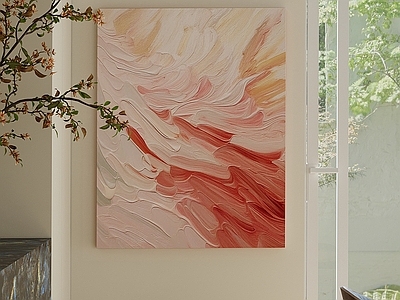 奶油风挂画