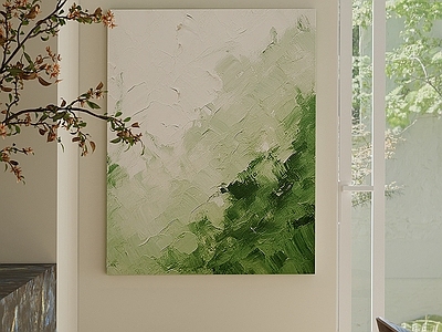 奶油风挂画