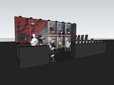 现代简约其他产品展台