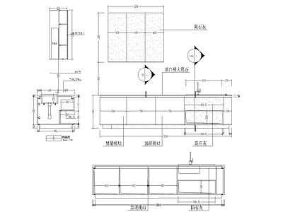 家具图库 厨房岛台 现代厨房岛台 现代岛台 厨房岛台
