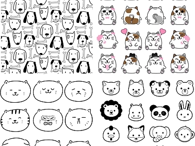 其他图库 花纹 纹理 贴图 动物贴图