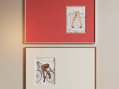 现代简约挂画组合 现代装饰画