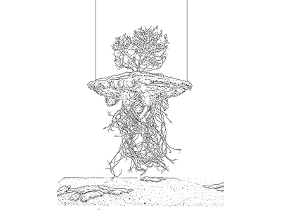 综合植物图库 新中式庭院景观 吊挂绿植