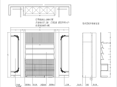 家具图库 展厅展板柜 展厅电视背景 电视背景展板柜 展厅背景及展板柜
