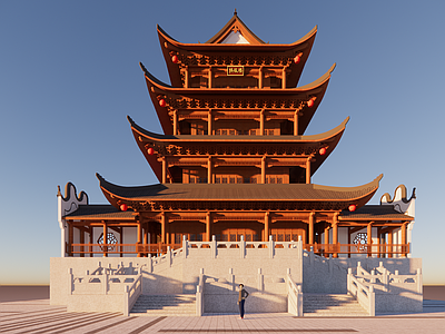 中式古建古建筑