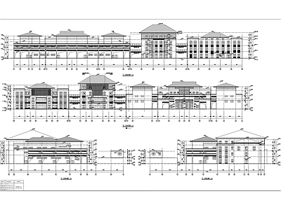 行政机构建筑 殡仪馆 建筑 装饰 施工图
