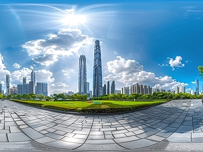 现代城市HDR