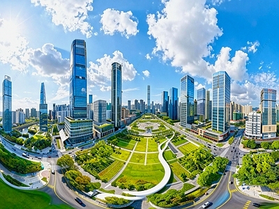 现代城市HDR