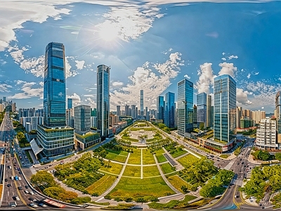 现代城市HDR
