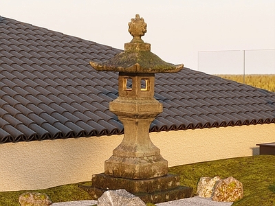 日式其他景观小品